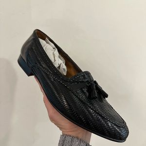 Men’s Bally Madrid Calf Leather Loafer Black size 11 W